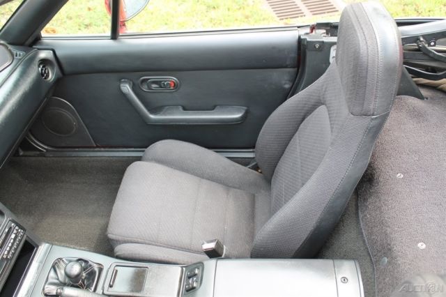 1990 Red Mazda MX-5 Miata Convertible