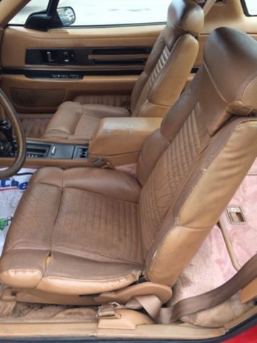 1990 Red Buick Reatta Coupe