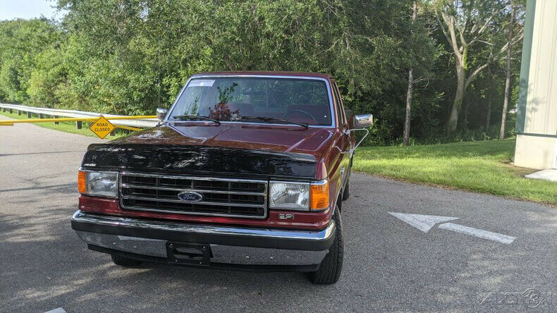 1990 Red Ford F-150 Pickup Truck