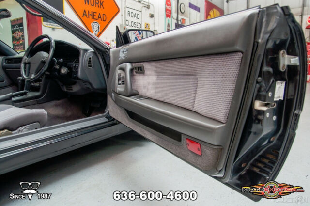 1990 Black Toyota Supra Coupe