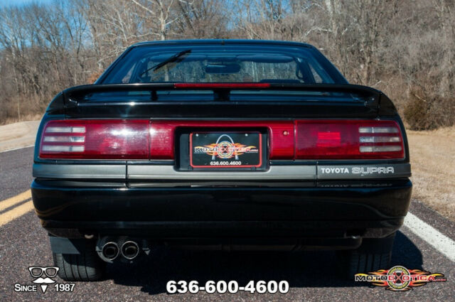 1990 Black Toyota Supra Coupe