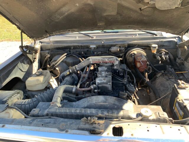 1990 Gray Dodge Ram 3500 Cab & Chassis