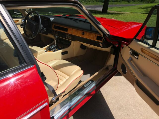 1990 Red Jaguar XJS Coupe