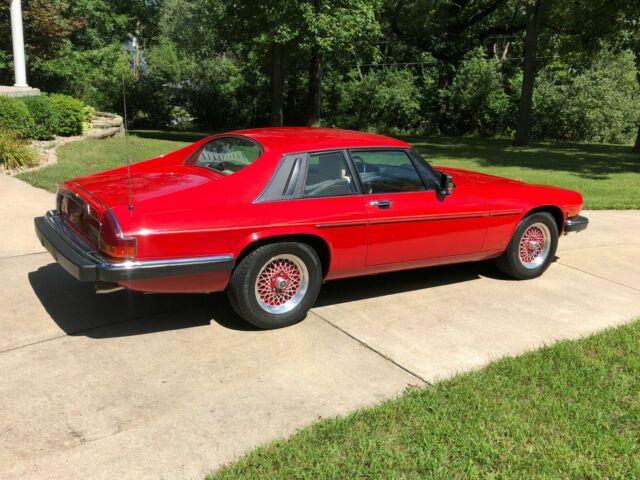 1990 Red Jaguar XJS Coupe