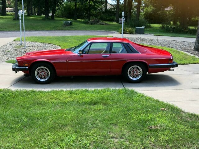 1990 Red Jaguar XJS Coupe