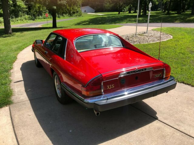 1990 Red Jaguar XJS Coupe