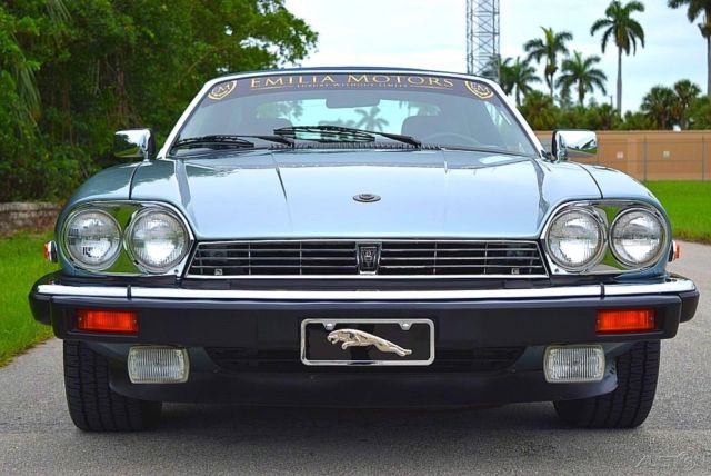 1990 Blue Jaguar XJ-Series Convertible