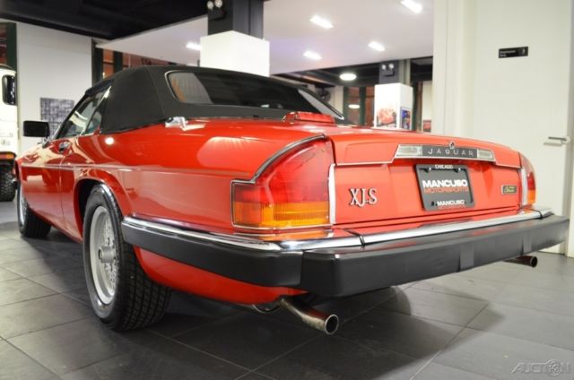 1990 Red Jaguar Other Convertible