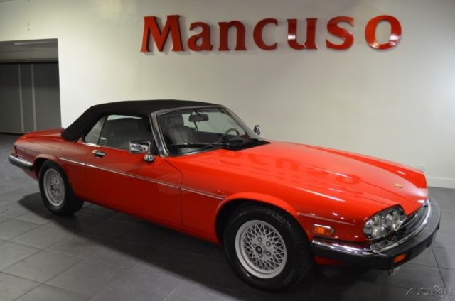 1990 Red Jaguar Other Convertible