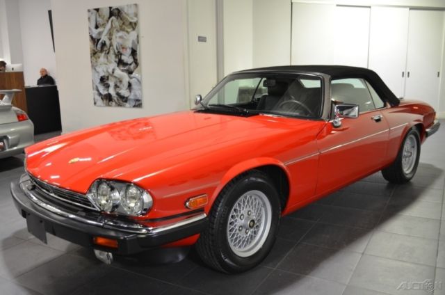 1990 Red Jaguar Other Convertible