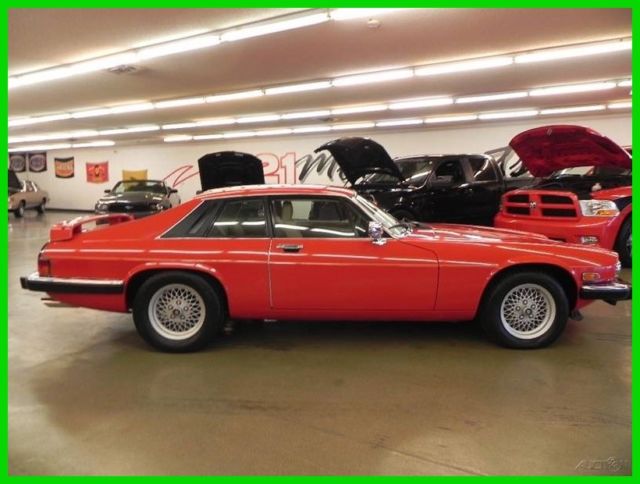 1990 Red Jaguar XJ-Series