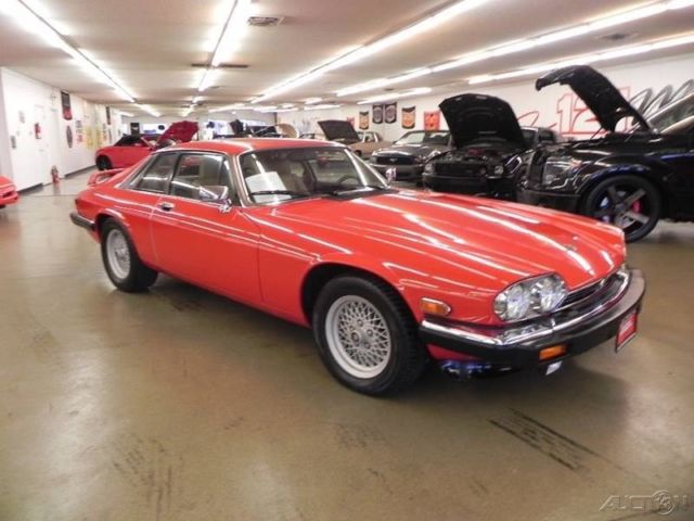 1990 Red Jaguar XJ-Series