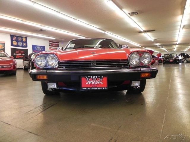 1990 Red Jaguar XJ-Series