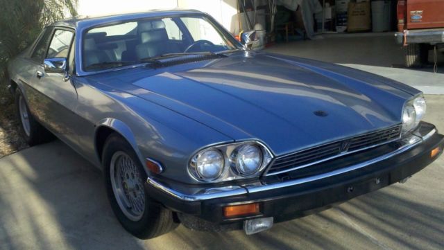 1990 Steel Blue Jaguar XJS Coupe