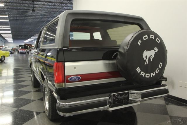 1990 Black Ford Bronco