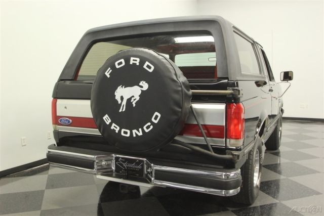 1990 Black Ford Bronco