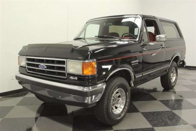 1990 Black Ford Bronco