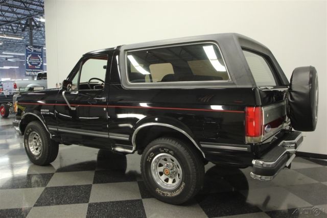 1990 Black Ford Bronco