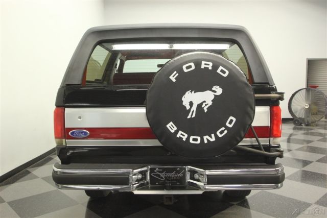 1990 Black Ford Bronco