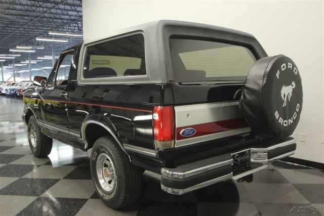 1990 Black Ford Bronco