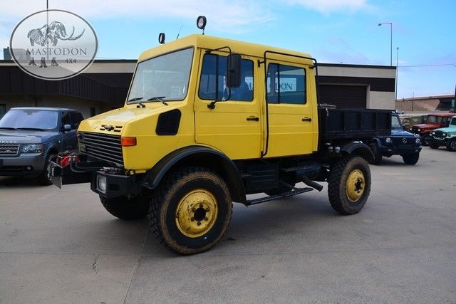 1990 Yellow Mercedes-Benz UNIMOG TURBO DIESEL Other