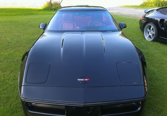 1990 Black Chevrolet Corvette