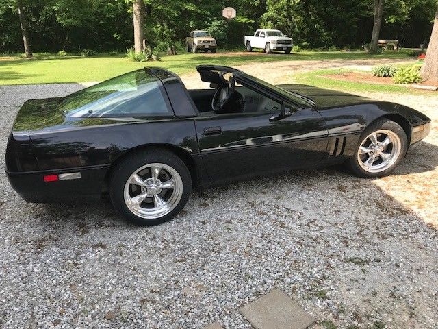 1990 Black Chevrolet Corvette
