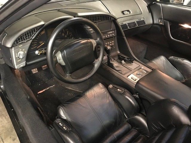 1990 Black Chevrolet Corvette