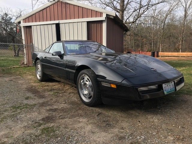 1990 Black Chevrolet Corvette