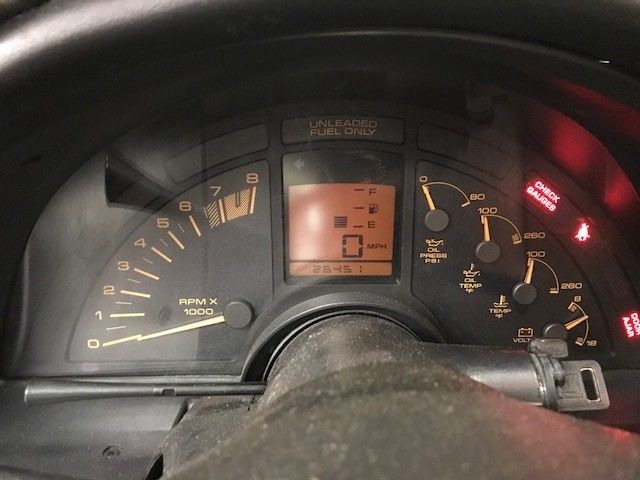 1990 Black Chevrolet Corvette