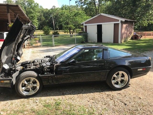 1990 Black Chevrolet Corvette