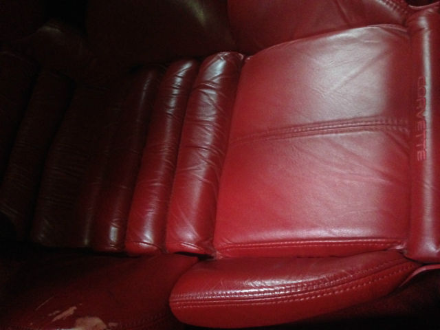 1990 Red Chevrolet Corvette Coupe