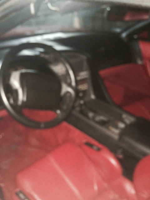 1990 Red Chevrolet Corvette Coupe