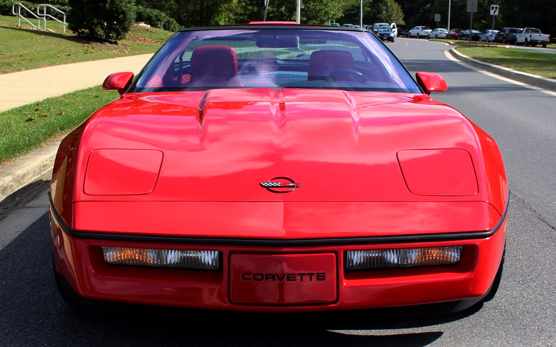 1990 Red Chevrolet Corvette N/A