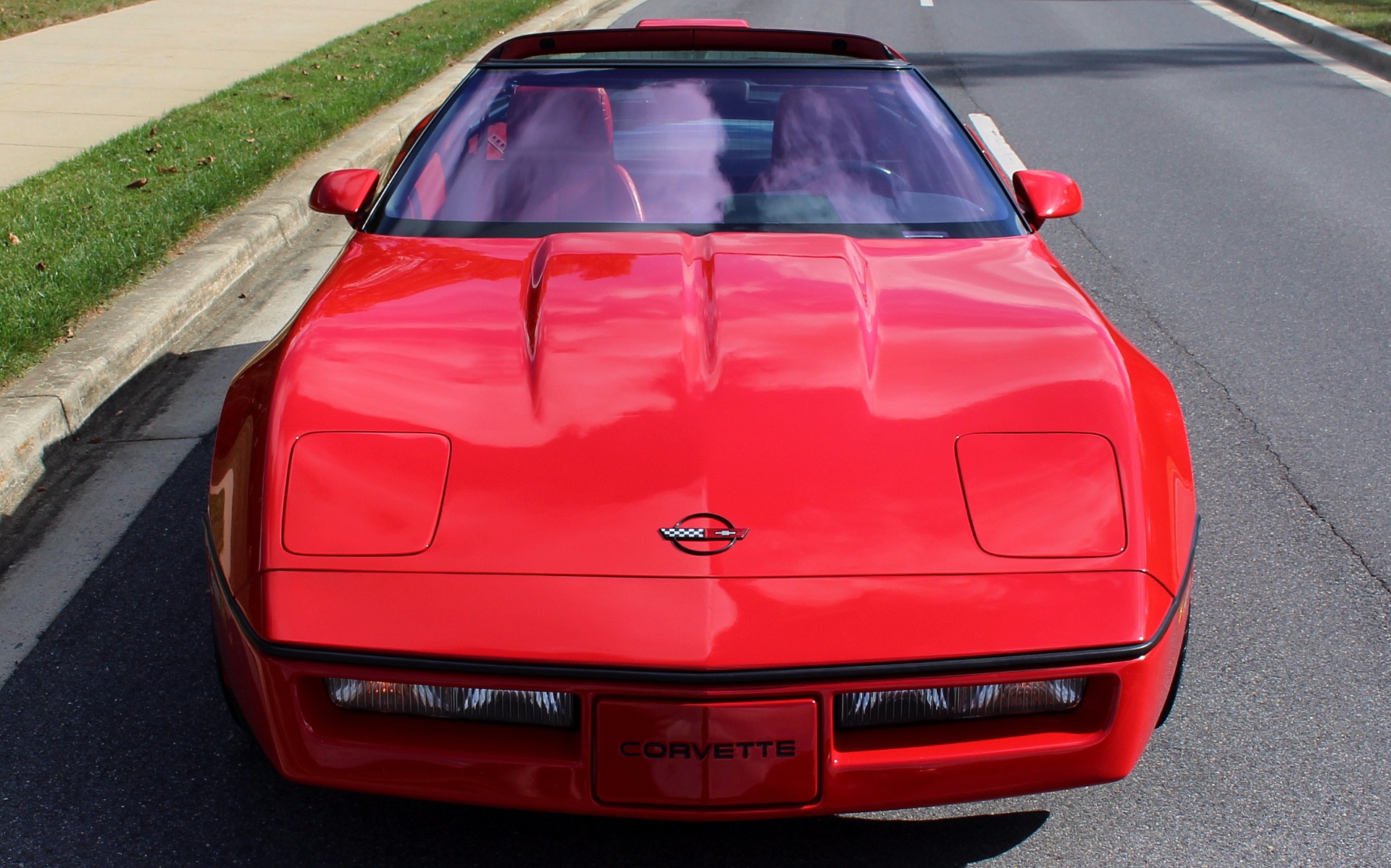 1990 Red Chevrolet Corvette N/A