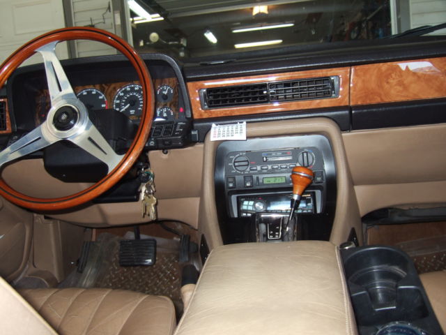 1990 Blue Jaguar XJ6 4 door