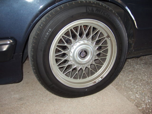 1990 Blue Jaguar XJ6 4 door