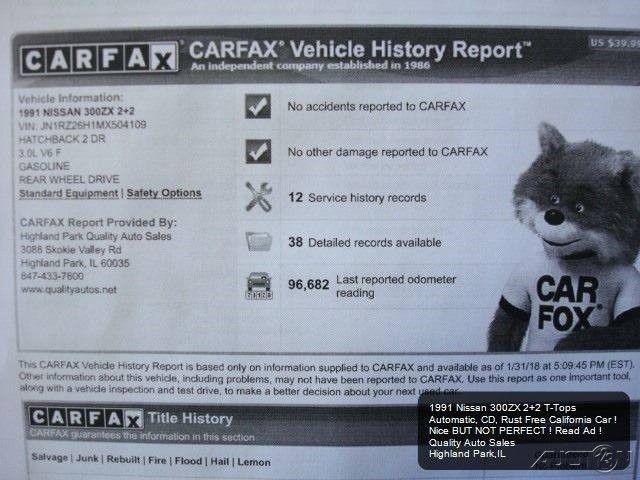 1991 Gray Nissan 300ZX
