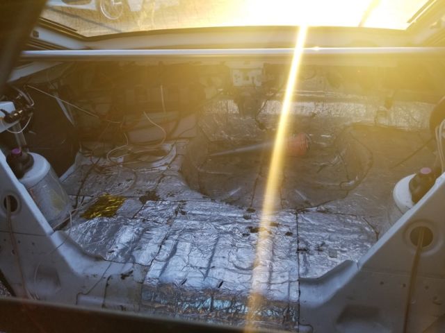 1991 White Nissan 240SX Hatchback