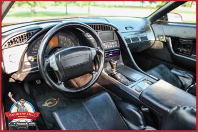 1991 Red Chevrolet Corvette Convertible