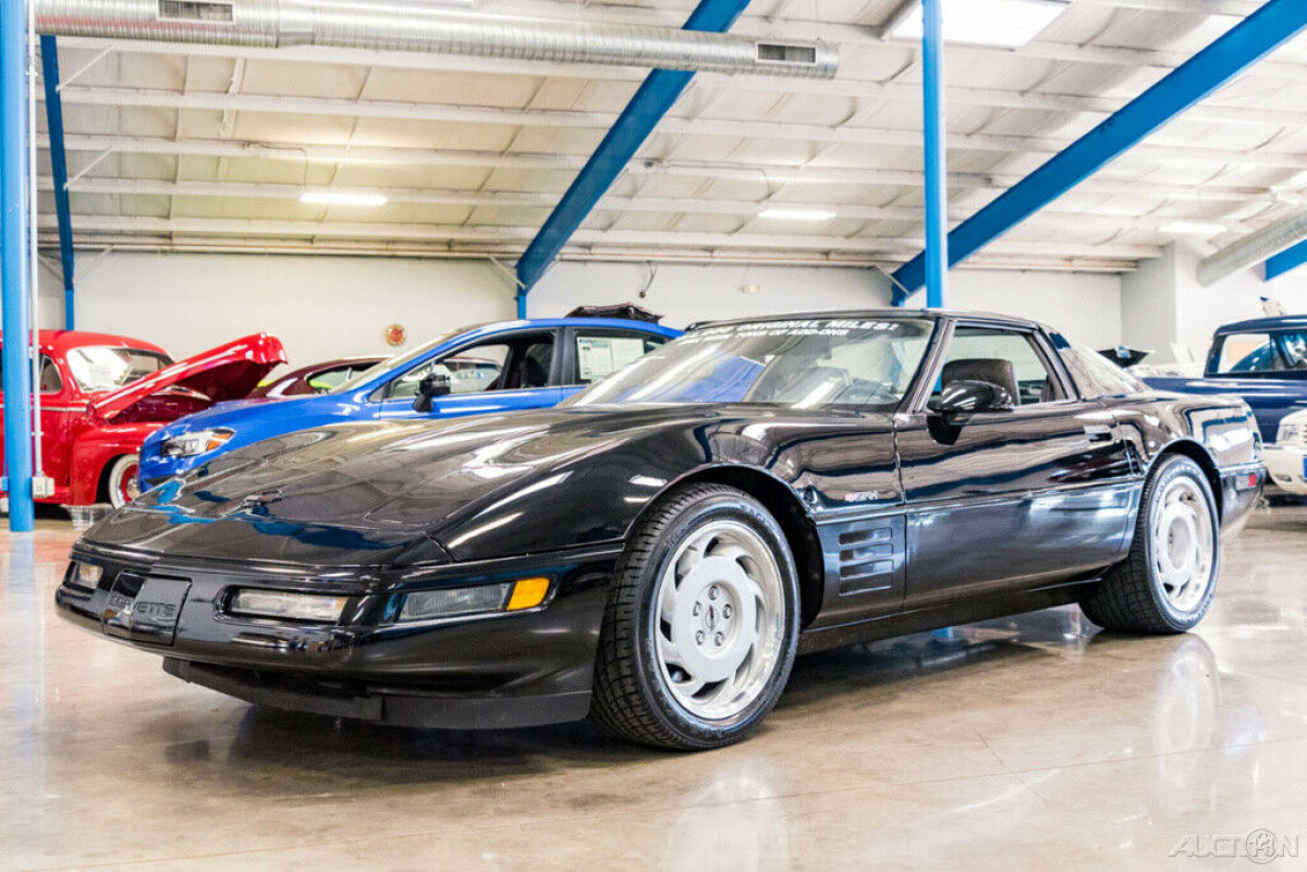 1991 Black Chevrolet Corvette Coupe