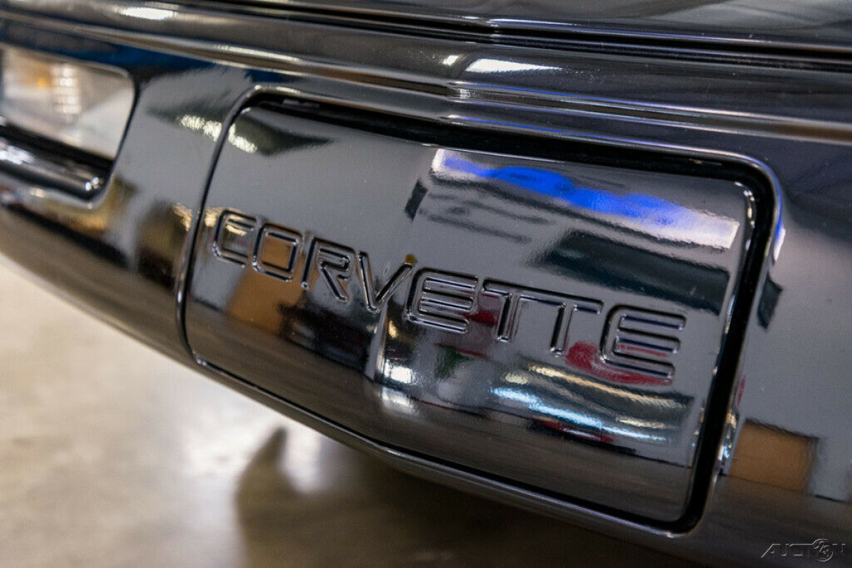 1991 Black Chevrolet Corvette Coupe