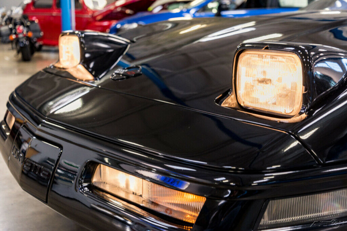 1991 Black Chevrolet Corvette Coupe
