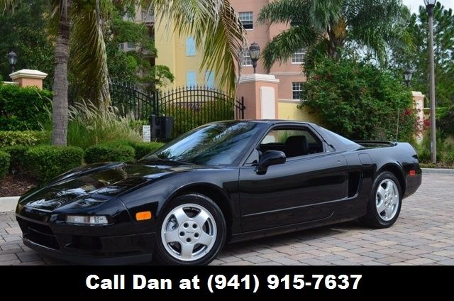 1991 Black Acura NSX Coupe