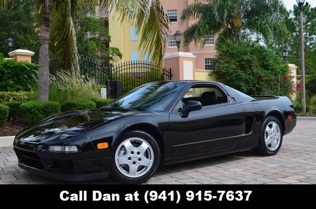 1991 Black Acura NSX Coupe