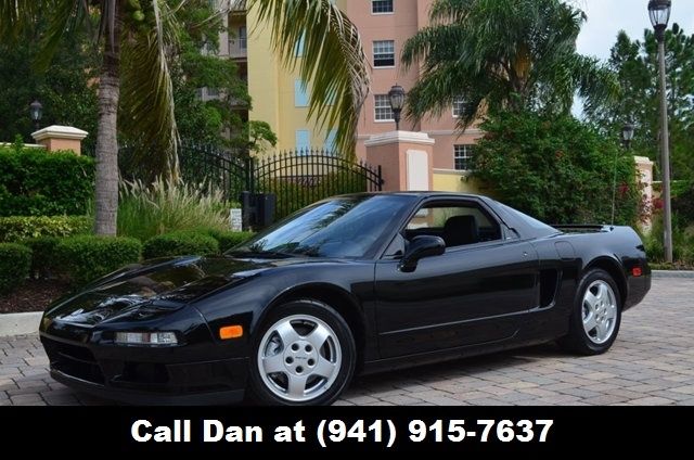 1991 Black Acura NSX Coupe