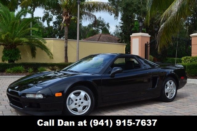 1991 Black Acura NSX Coupe