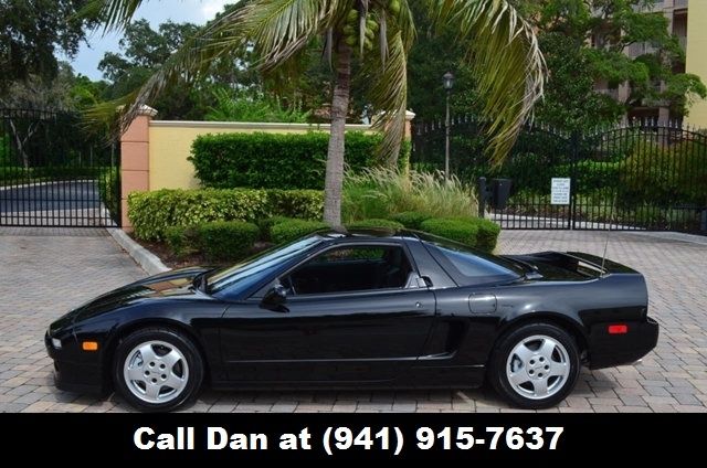 1991 Black Acura NSX Coupe