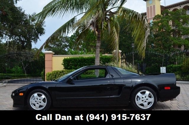 1991 Black Acura NSX Coupe