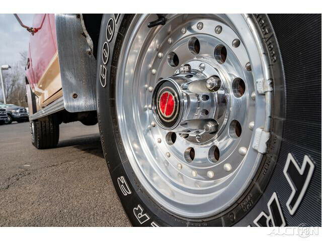 1991 Red Ford Bronco